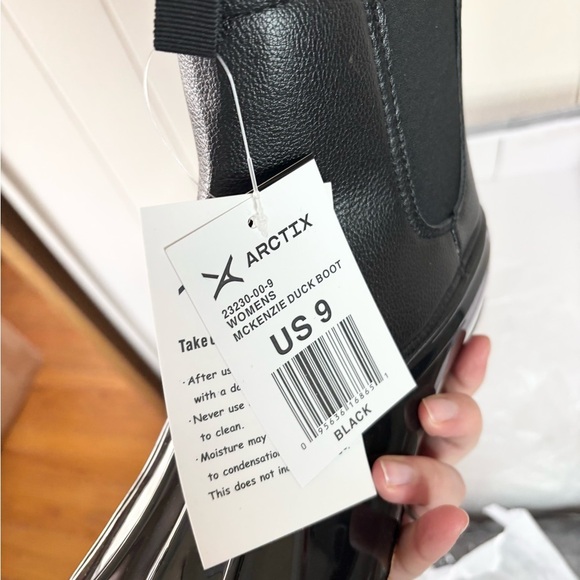 Arctix Women's McKenzie Duck Boot size 9 new black - Picture 6 of 6